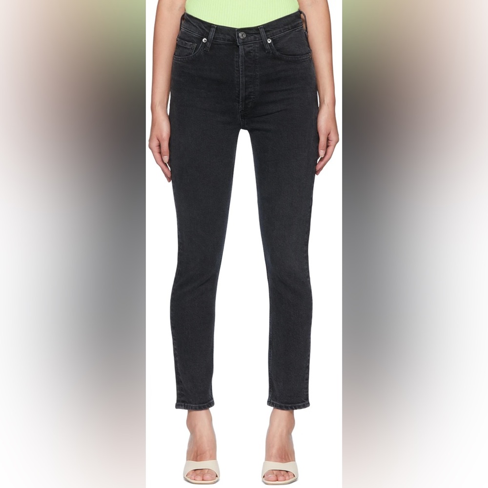 AGOLDE Black Nico Jeans (Size 25)